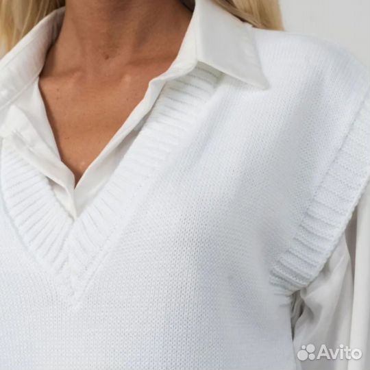 Жилетка белая 42-46