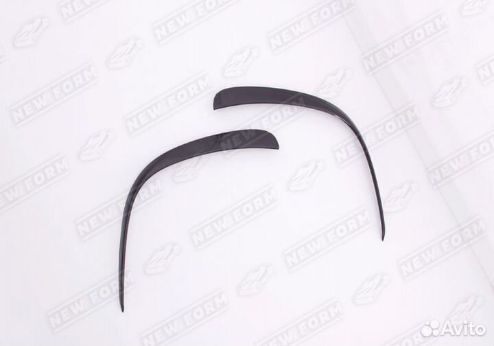 Элероны переднего бампера Mercedes GLE 167