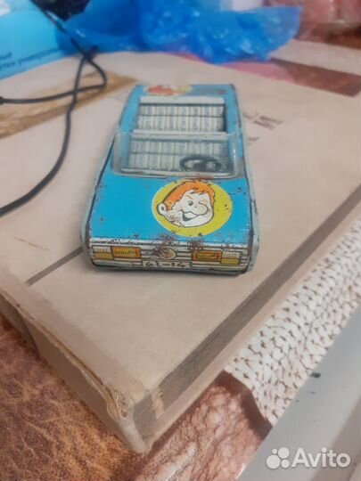 Детская машинка железная СССР