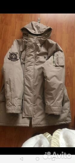 Мужская зимняя куртка US polo 54 размер, новая