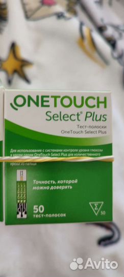 Тест полоски one touch select plus