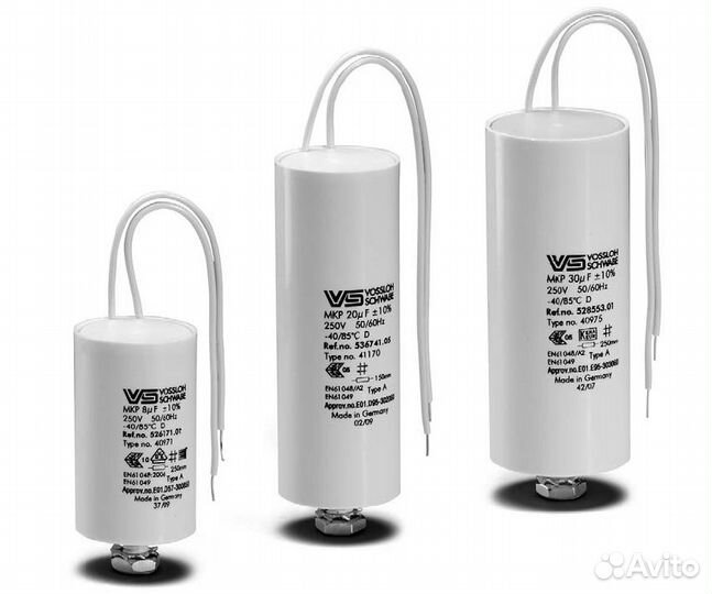 Пусковые конденсаторы на напряжение 450 630v