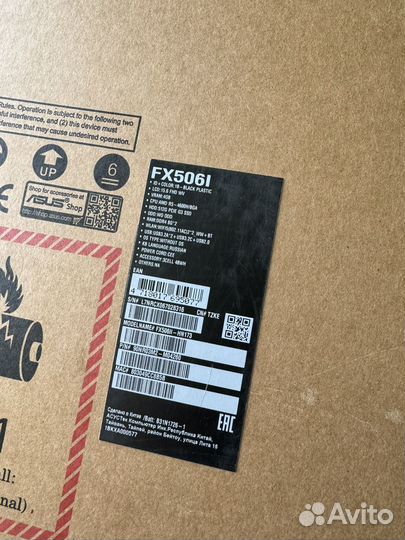 Игровой ноутбук аsus TUF Gaming