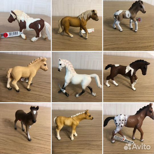 Фигурки лошадей и пони фирмы Шляйх