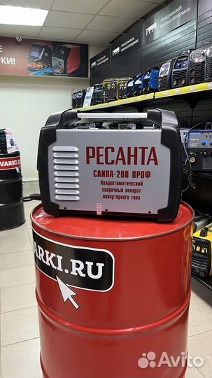 Сварочный полуавтомат Ресанта (режим MIG/MAG/fcaw)