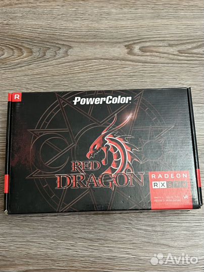 Видеокарта Radeon RX570 Red Dragon