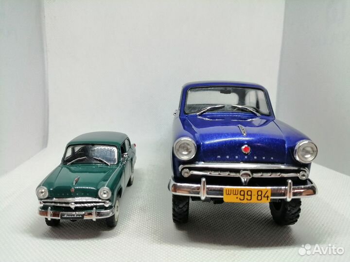 Модель Москвич-410Н «Внедорожник» в масштабе 1:24