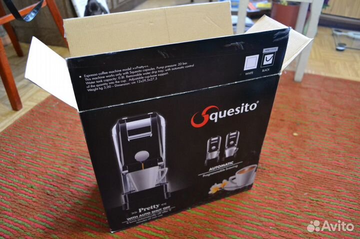 Кофемашина, кофе, Squesito pretty