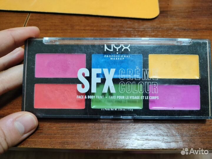 Кремовые тени NYX