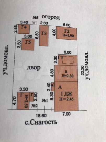 Дом 78 м² на участке 40 сот.