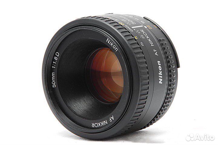 Объектив nikkor 50 mm 1.8 D