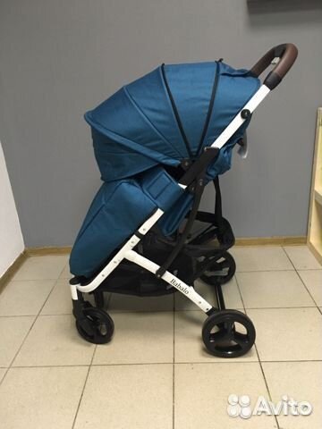 Коляска прогулка с большими колесами babalo 2023