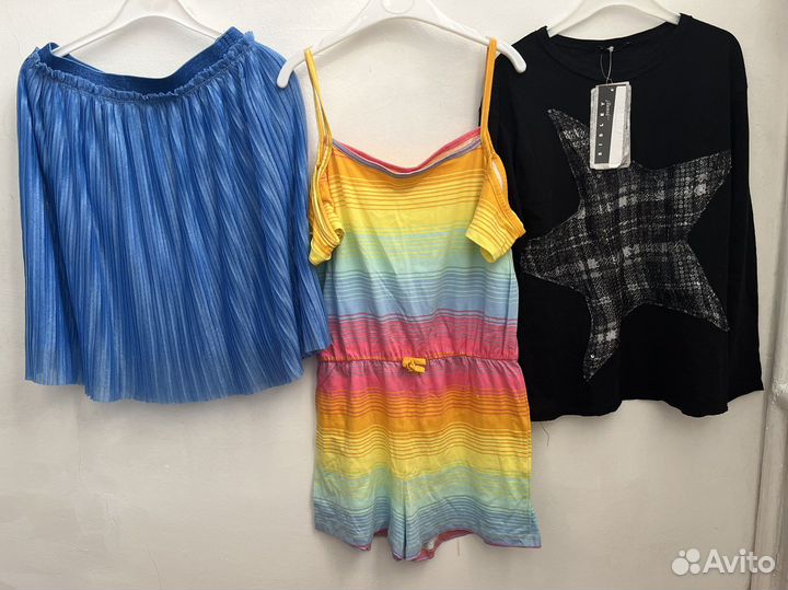 Летняя одежда на девочку 140-146