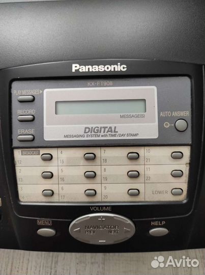 Факс с телефоном Panasonic KX-FT908