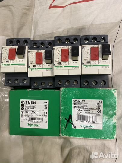 Автомат защиты двигателя Schneider electric