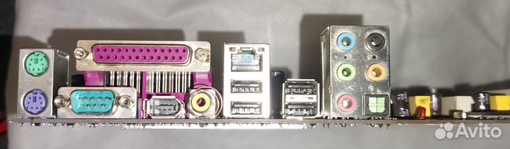 Материнская плата с процессором