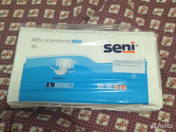 Памперсы для взрослых seni M, L