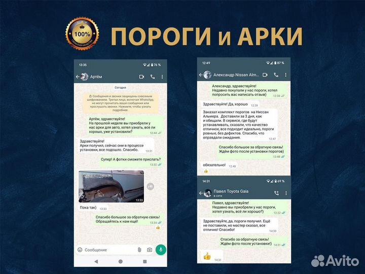 Пороги Honda Stepwgn 1 поколение Ремонтные кузовные