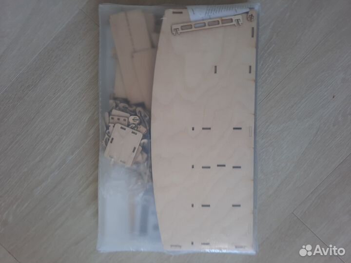 Деревянный конструктор парковка Сервис Парк, новый