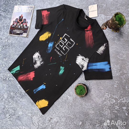 Футболка мужская givenchy