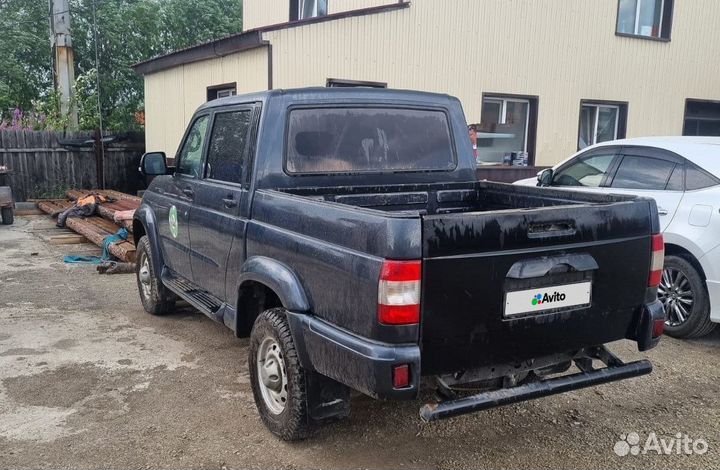 УАЗ Pickup 2.7 МТ, 2021, 106 527 км