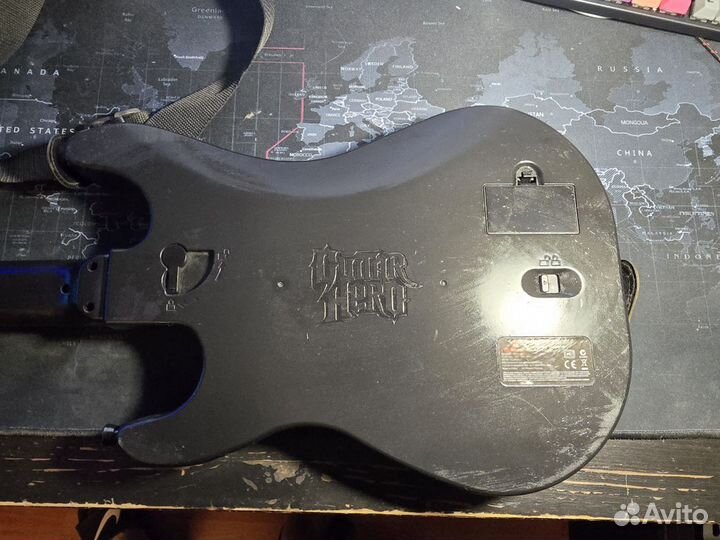 Игра Guitar Hero + контроллер (PS3)