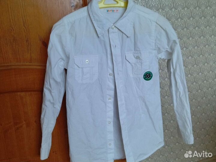 Рубашка для мальчика 122 128