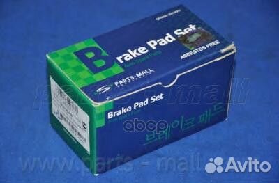 Колодки тормозные дисковые PKA034 Parts-Mall