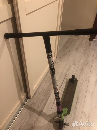 Трюковой самокат Зеленый