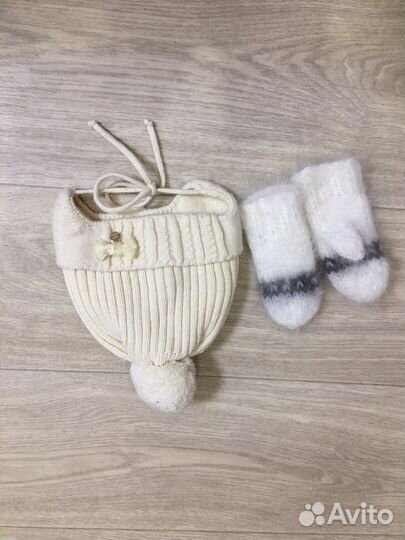 Шапка зимняя для девочки