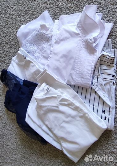 Рубашки, блузки для девочки пакетом
