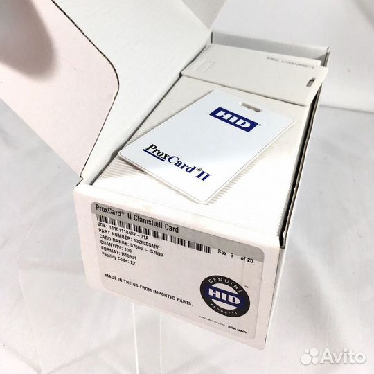 Карта доступа HID ProxCard II 1326