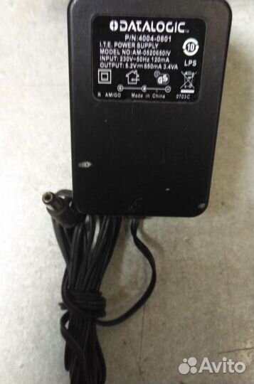 Блок питания внешний 5.2V 0.65A DataLogic AM-0520