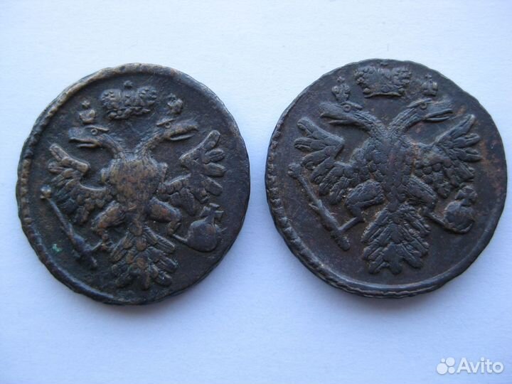 Монеты Денга 1731-1751 г