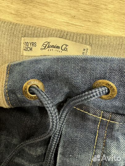 Джинсы детские denim co 140см