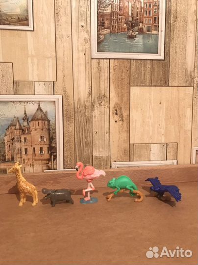 Все что на фото фигурки natoons из киндер сюрприза