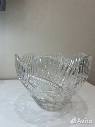 Хрустальные салатники СССР