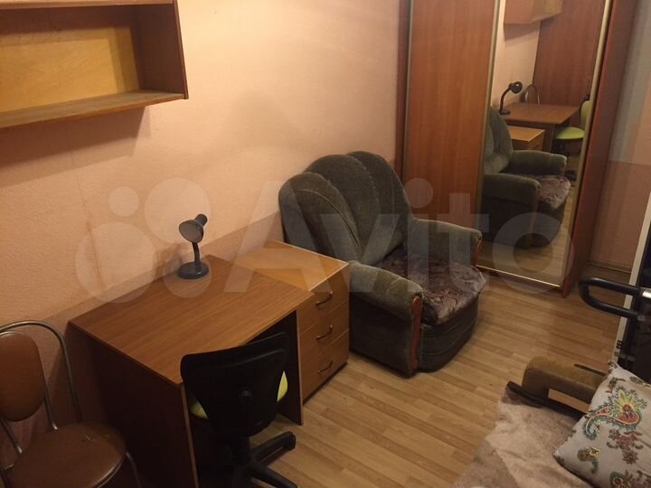 Комната 12 м² в 2-к., 1/2 эт.