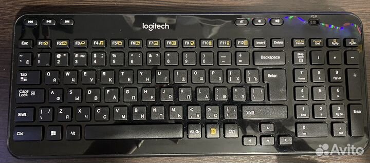 Клавиатура Logitech K360 USB беспроводная
