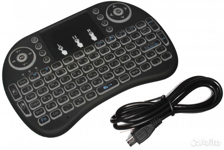 Блютуз клавиатура для TV, Телефона,Планшета и т.д