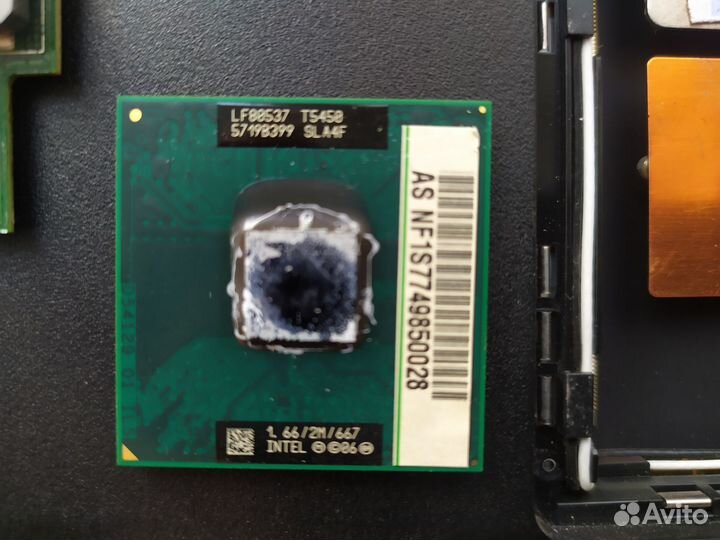 Ноутбук asus A8S в разбор