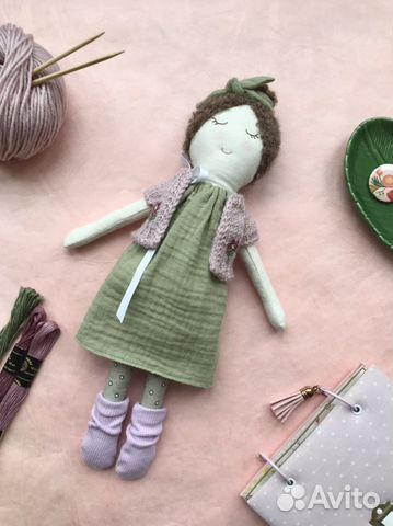 Кукла текстильная. Ручная работа