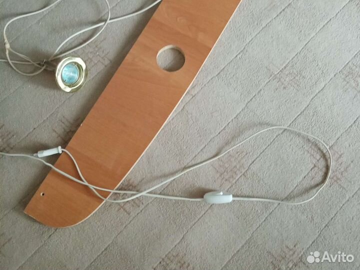 Козырек от шкафа купе с подсветкой бу