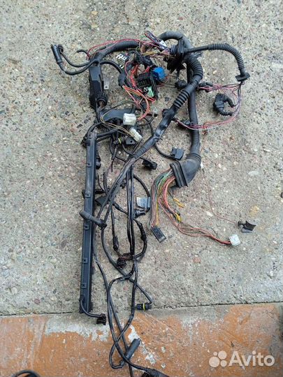 Бмв е39 моторная проводка
