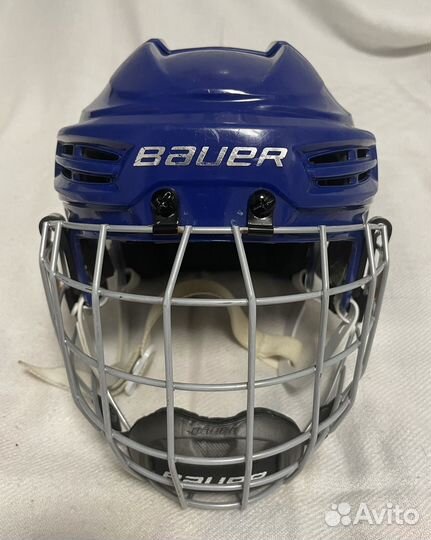 Хоккейный шлем bauer RE-AKT 100 YTH (синий)