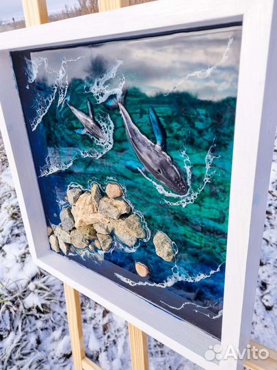 Картина из эпоксидной смолы 