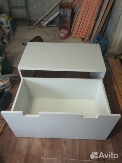 Тумба/стол/ящик для игрушек stuva