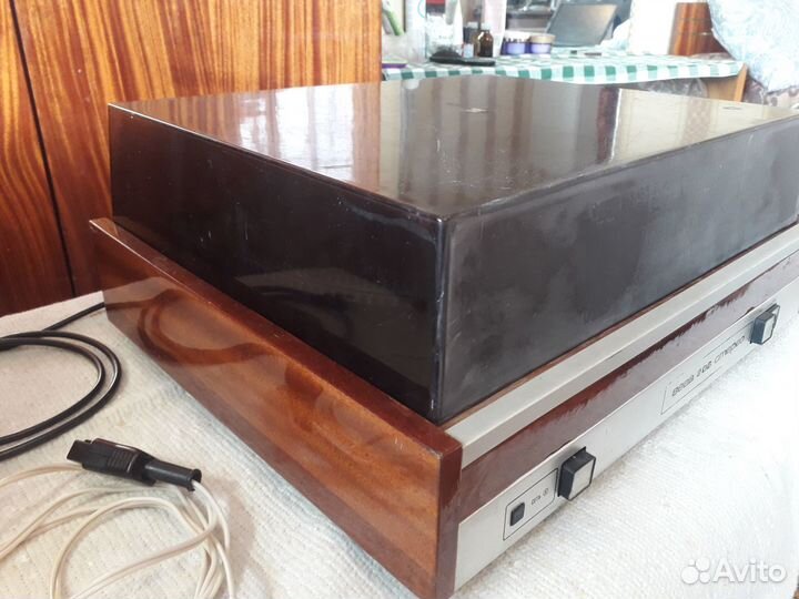 Виниловый проигрыватель Вега 206 стерео