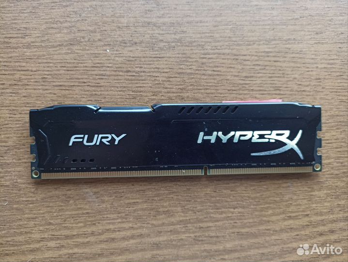 Ddr3 hyperx Fury 1600 8 Гб