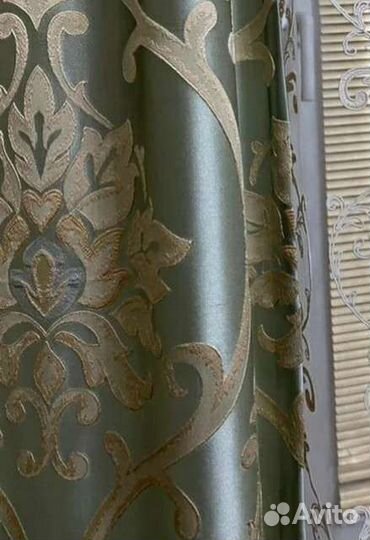 Шторы портьеры и тюль итальянский комплект